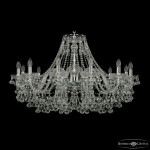Фото Люстра хрустальная 1409/12/360 Ni