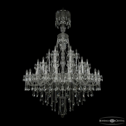 Фото Люстра хрустальная 1415/24+12+6/530/XL-210 Ni