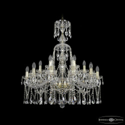 Фото Люстра хрустальная 1413/12+6/300/XL-95 G