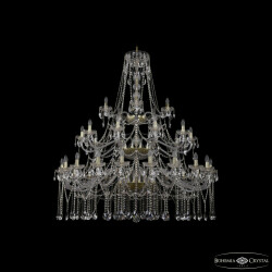 Фото Люстра хрустальная 1413/20+10+5/530/3d G