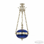 Фото 1 Подвесной светильник бронзовый 71000P/30 GW Clear-Blue/H-1K Y8 FA4M