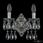 Фото 1 Бра бронзовые с хрусталём 7102B11/2/125 A Ni