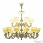 Фото 1 Люстра бронзовая 71101/12+6/300/2d NW P1 U Horse