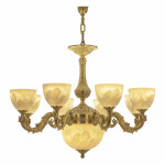 Фото 1 Люстра бронзовая 71101P/8/210 G P1 U Angel