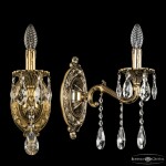 Фото 1 Бра бронзовые с хрусталём 7202B10/1/175 A GB