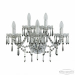 Фото 1 Бра хрустальные 1403B/3+2/195/XL NI R731