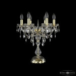 Фото 1 Настольная лампа хрустальная 1415L/6/141-47 G