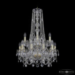 Фото Люстра хрустальная 1411/10+5/195/h-83/2d G