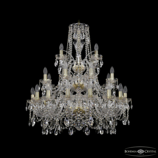 Фото Люстра хрустальная 1411/16+8+4/300/3d G