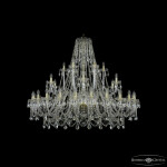 Фото Люстра хрустальная 1411/24+6+6/530 G