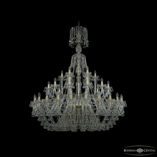 Фото Люстра хрустальная 1409/24+12+6/530/XL-169 G