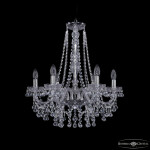 Фото Люстра хрустальная 1409/6/195/h-63 Ni