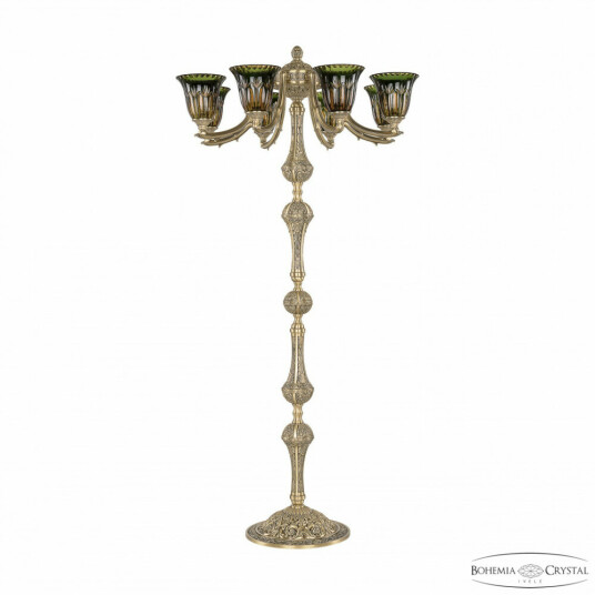 Фото Торшер бронзовый 72009T/8/210 FP P2 U Amber-Green/H-1I