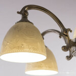 Фото 2 Торшер бронзовый 72009TP/6/175 NW P1 D Rose