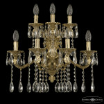 Фото Бра бронзовые с хрусталём 7202B16/4+3/210 A G