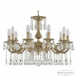 Фото Люстра бронзовая с хрусталём 72101/10/210 A FP