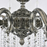 Фото 2 Люстра бронзовая с хрусталём 72101/10/300 B NB