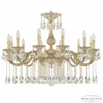 Фото Люстра бронзовая с хрусталём 72101/12/300 A GW