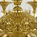 Фото 2 Люстра бронзовая с хрусталём 72101/16/360 A G