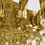 Фото 2 Люстра бронзовая с хрусталём 72101/16/360 B G