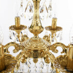 Фото 2 Люстра бронзовая с хрусталём 72101/6/125 B G