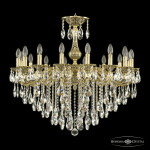 Фото 1 Люстра бронзовая с хрусталём 72102/16/300 B GB