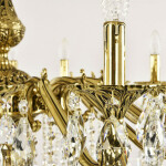 Фото 4 Люстра бронзовая с хрусталём 72102/16/300 B GB