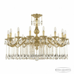 Фото Люстра бронзовая с хрусталём 72102/16/360 A G