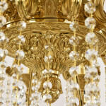 Фото 3 Люстра бронзовая с хрусталём 72102/16/360 A G