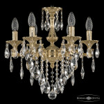 Фото 1 Люстра бронзовая с хрусталём 72102/6/125 B G