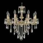 Фото 1 Люстра бронзовая с хрусталём 72102/8/175 B GW