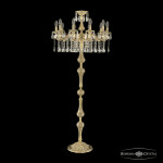 Фото 1 Торшер бронзовый с хрусталём 72102T/10/210 A FP