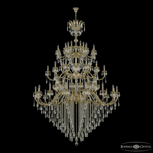 Фото Люстра бронзовая с хрусталём 72118/32+16+16/755/3d B G Y3