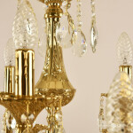 Фото 3 Люстра бронзовая с хрусталём 72199/12+6+3/250/A G