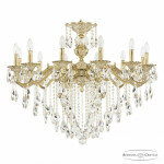 Фото Люстра бронзовая с хрусталём 72202/10/300 B GW