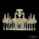 Фото 1 Люстра бронзовая с хрусталём 72202/12/300 A GW