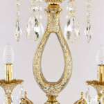 Фото 4 Люстра бронзовая с хрусталём 72302/6/210 B GW