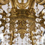 Фото 3 Люстра бронзовая с хрусталём 72401/10/210 B FP FA10S