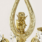 Фото 4 Люстра бронзовая с хрусталём 72402/12/300 A GW FA3B