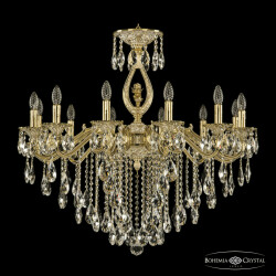 Фото Люстра бронзовая с хрусталём 72402/12/300 B GW FA3B