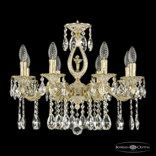 Фото Люстра бронзовая с хрусталём 72402/8/175 A GW FA10S