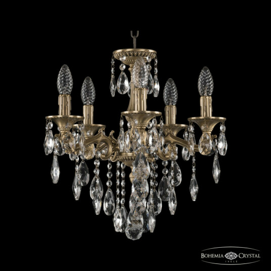 Фото Люстра бронзовая с хрусталём 73102/5/125 B FP