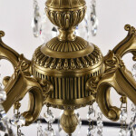 Фото 2 Люстра бронзовая с хрусталём 73102/5/125 B FP