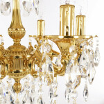 Фото 4 Люстра бронзовая с хрусталём 73102/6/125 A G