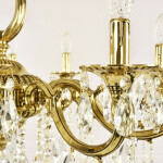 Фото 4 Люстра бронзовая с хрусталём 73301/12/250 A GB