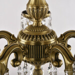 Фото 2 Люстра бронзовая с хрусталём 75101/5/125 A FP