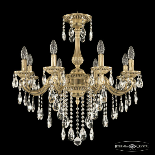 Фото Люстра бронзовая с хрусталём 75101/8/210 B FP