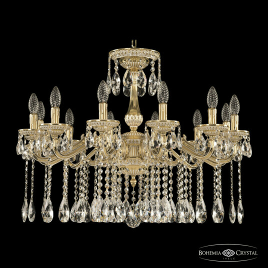 Фото Люстра бронзовая с хрусталём 75102/12/250 A GW