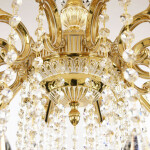 Фото 3 Люстра бронзовая с хрусталём 75102/12/250 B GW