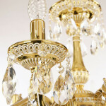 Фото 4 Люстра бронзовая с хрусталём 75102/12/250 B GW